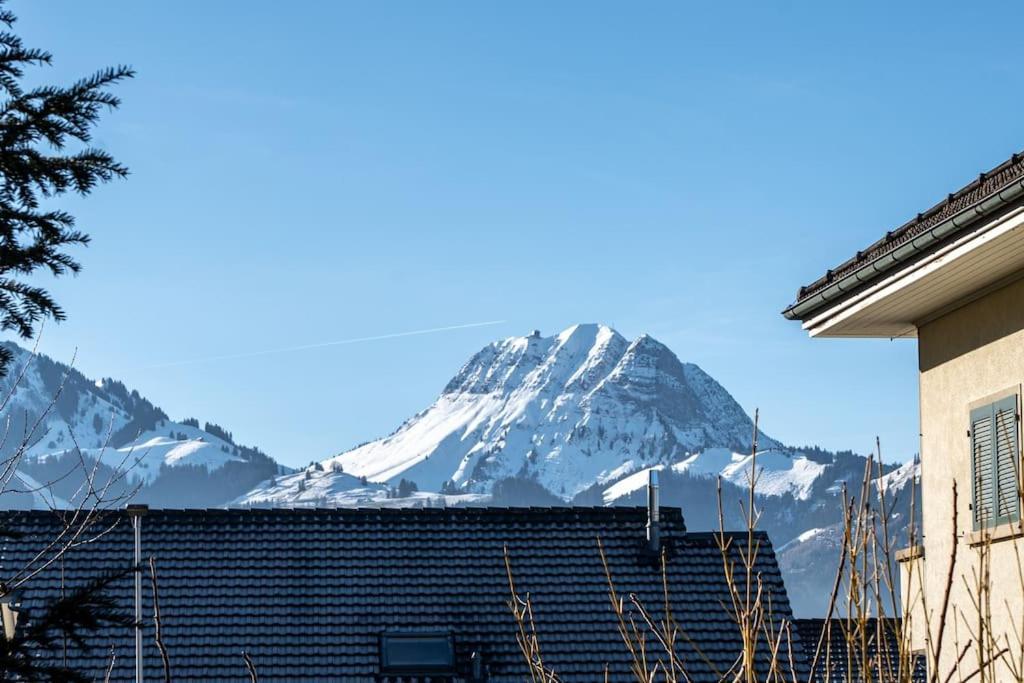 Appartement Spacieux Au Centre De La Gruyere Broc Esterno foto
